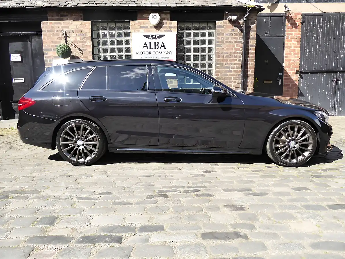 Used 2017 Mercedes-Benz C Class AMG Line Black - Interior and Exterior details 10