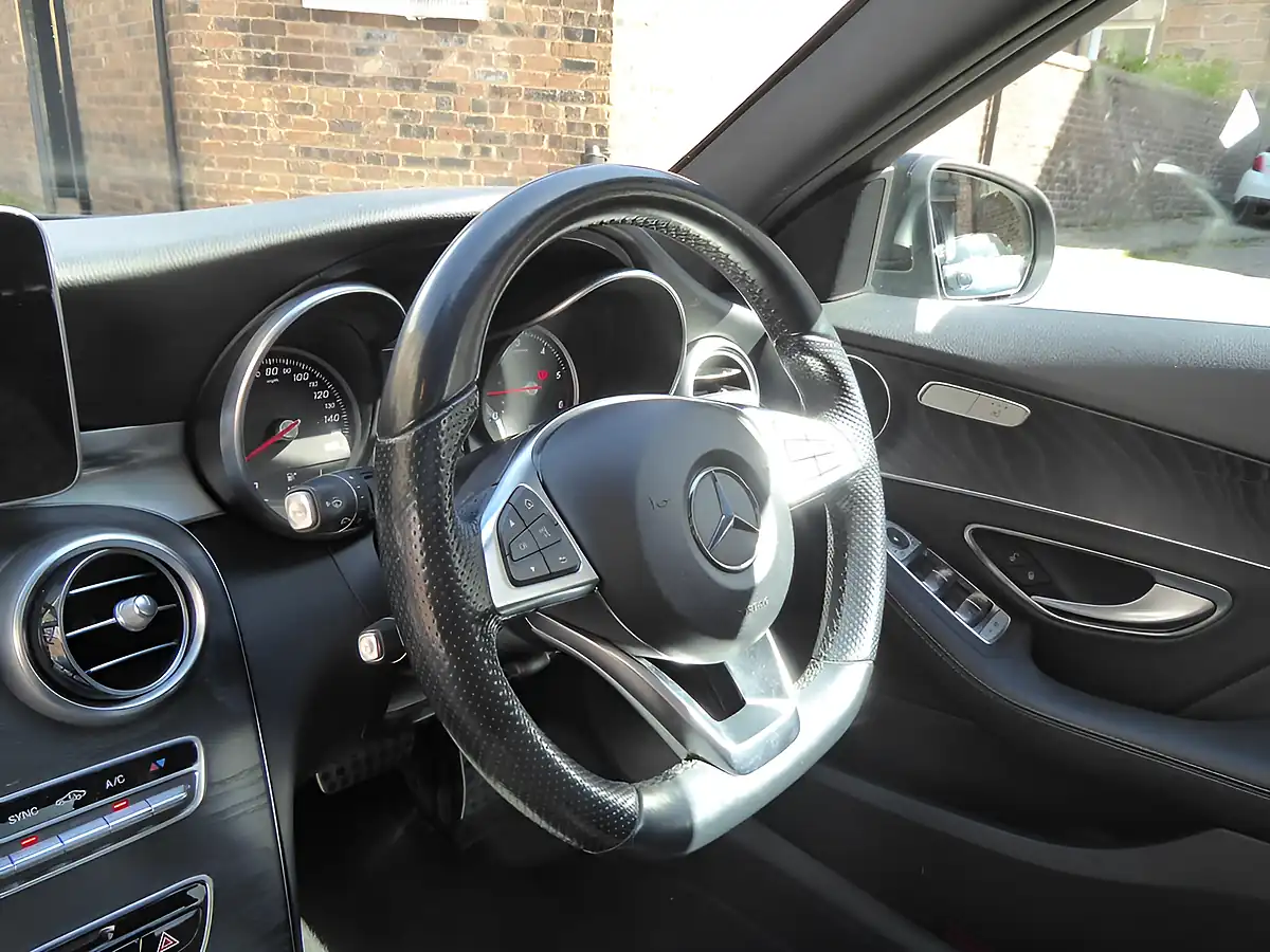 Used 2017 Mercedes-Benz C Class AMG Line Black - Interior and Exterior details 17