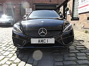 Used 2017 Mercedes-Benz C Class AMG Line Black - Interior and Exterior details 2