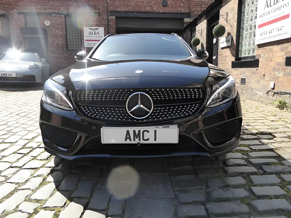 Used 2017 Mercedes-Benz C Class AMG Line Black - Interior and Exterior details 2