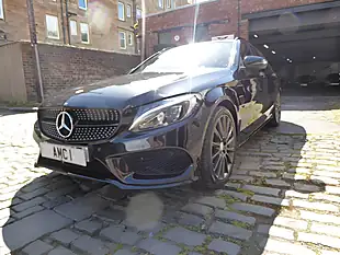 Used 2017 Mercedes-Benz C Class AMG Line Black - Interior and Exterior details 3