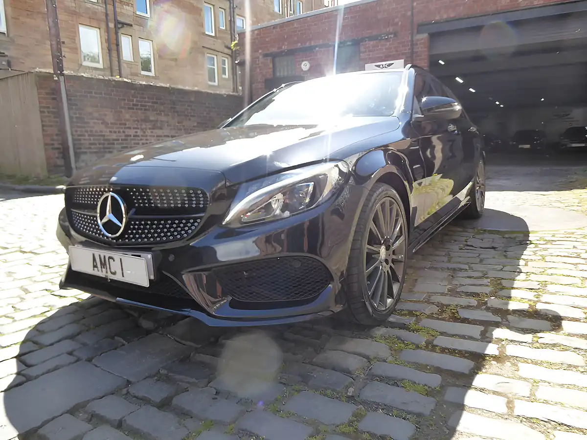 Used 2017 Mercedes-Benz C Class AMG Line Black - Interior and Exterior details 3
