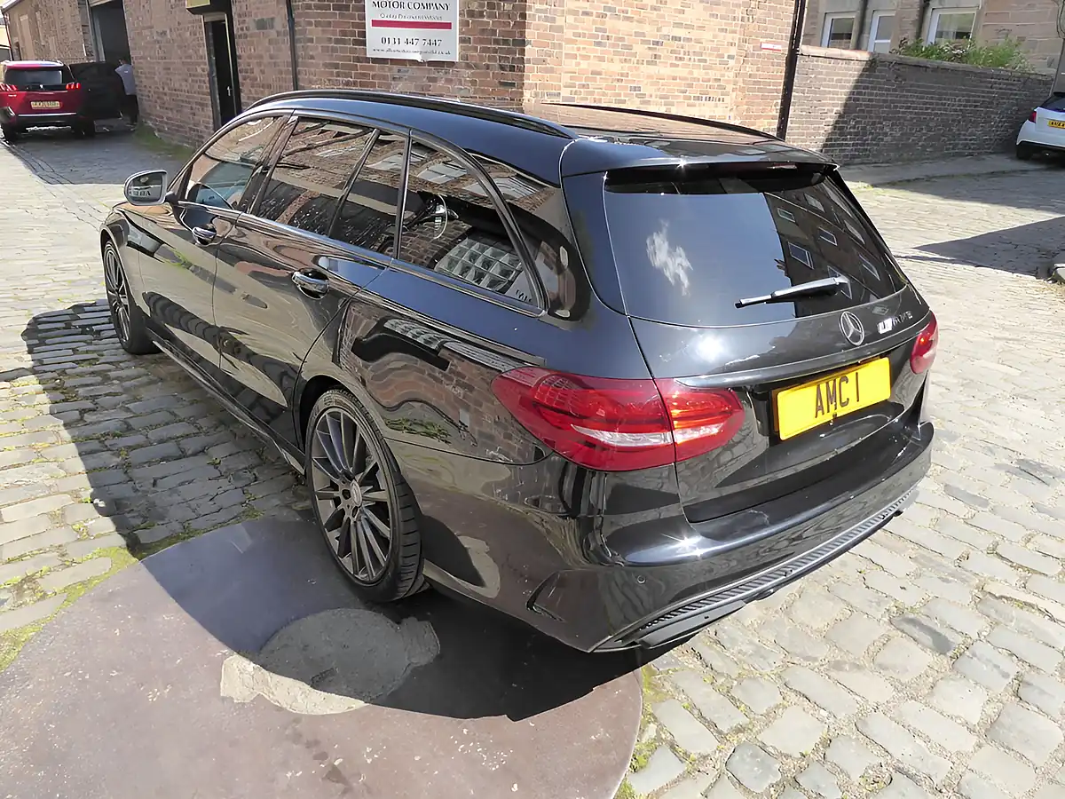 Used 2017 Mercedes-Benz C Class AMG Line Black - Interior and Exterior details 4