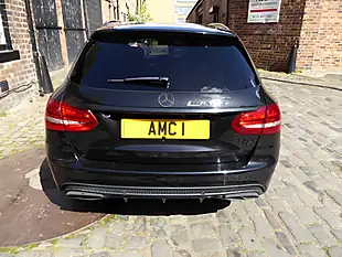 Used 2017 Mercedes-Benz C Class AMG Line Black - Interior and Exterior details 5