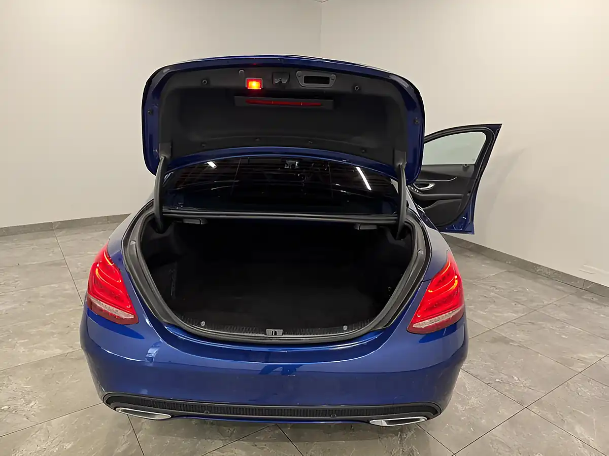 Used 2017 Mercedes-Benz C Class AMG Line Blue - Interior and Exterior details 14