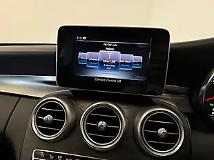 Used 2017 Mercedes-Benz C Class AMG Line Blue - Interior and Exterior details 16