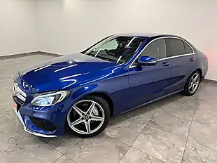 Used 2017 Mercedes-Benz C Class AMG Line Blue - Interior and Exterior details 4