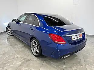 Used 2017 Mercedes-Benz C Class AMG Line Blue - Interior and Exterior details 5