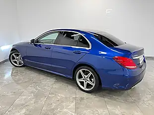Used 2017 Mercedes-Benz C Class AMG Line Blue - Interior and Exterior details 6