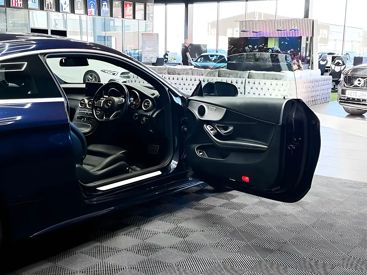 Used 2017 Mercedes-Benz C Class AMG Line Blue - Interior and Exterior details 19