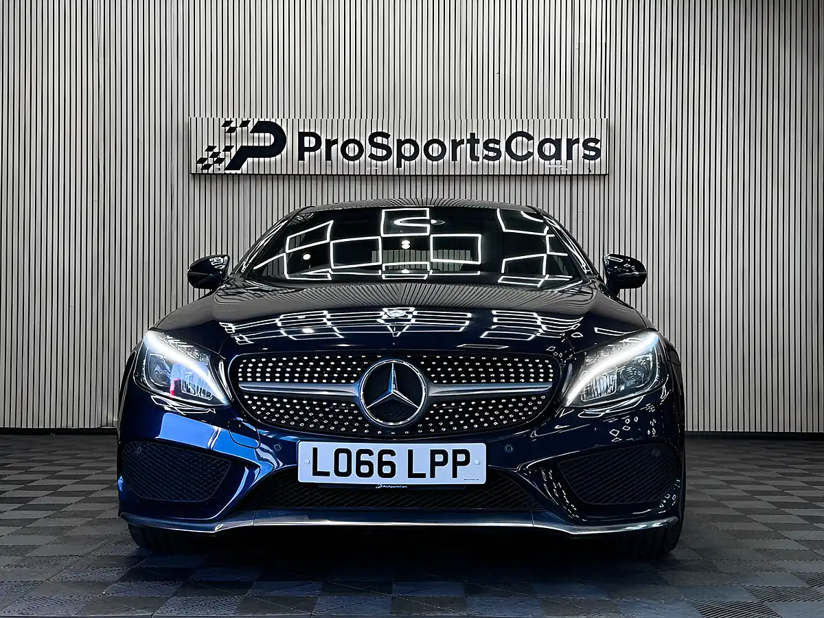Used 2017 Mercedes-Benz C Class AMG Line Blue - Interior and Exterior details 2