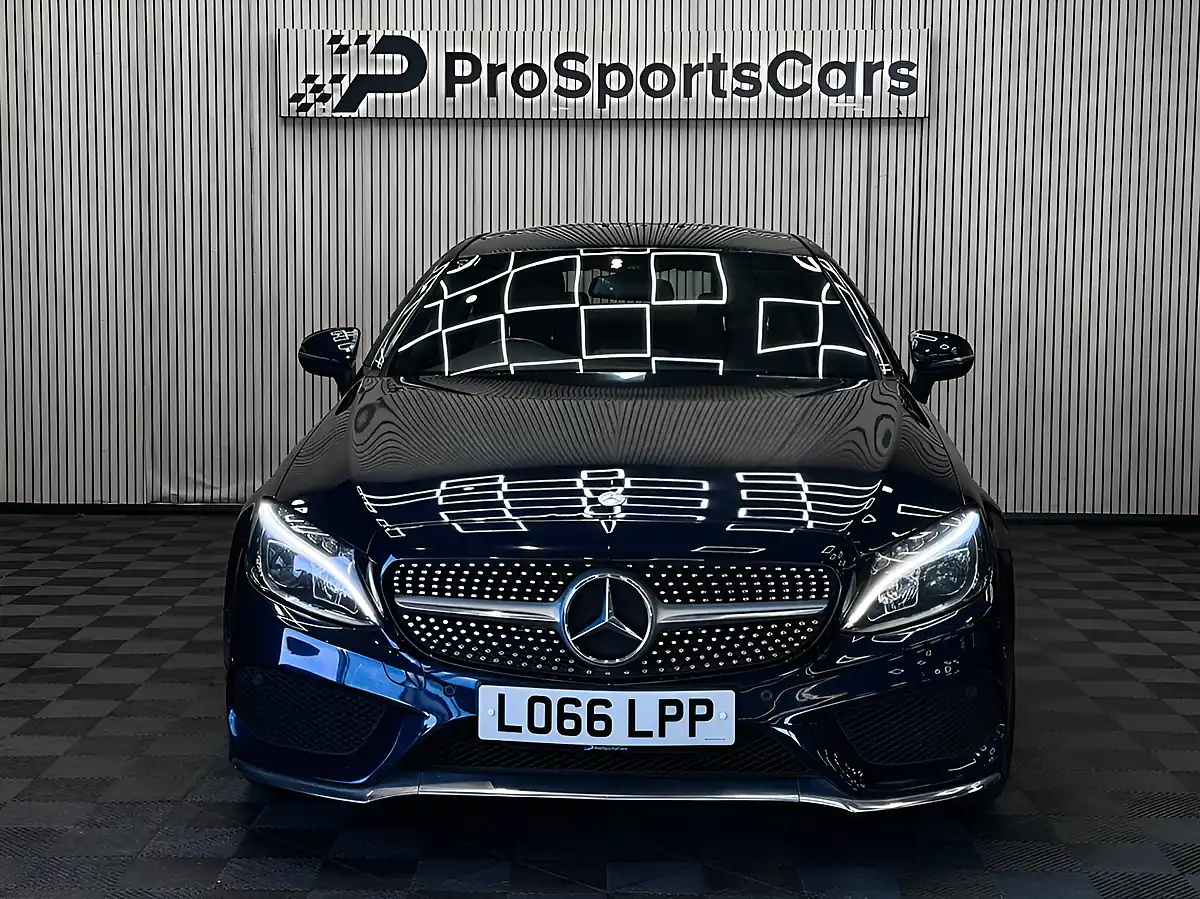 Used 2017 Mercedes-Benz C Class AMG Line Blue - Interior and Exterior details 3