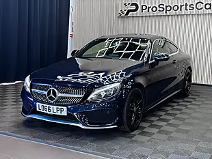 Used 2017 Mercedes-Benz C Class AMG Line Blue - Interior and Exterior details 4