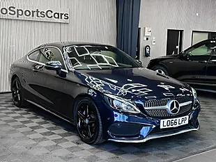 Used 2017 Mercedes-Benz C Class AMG Line Blue - Interior and Exterior details 7