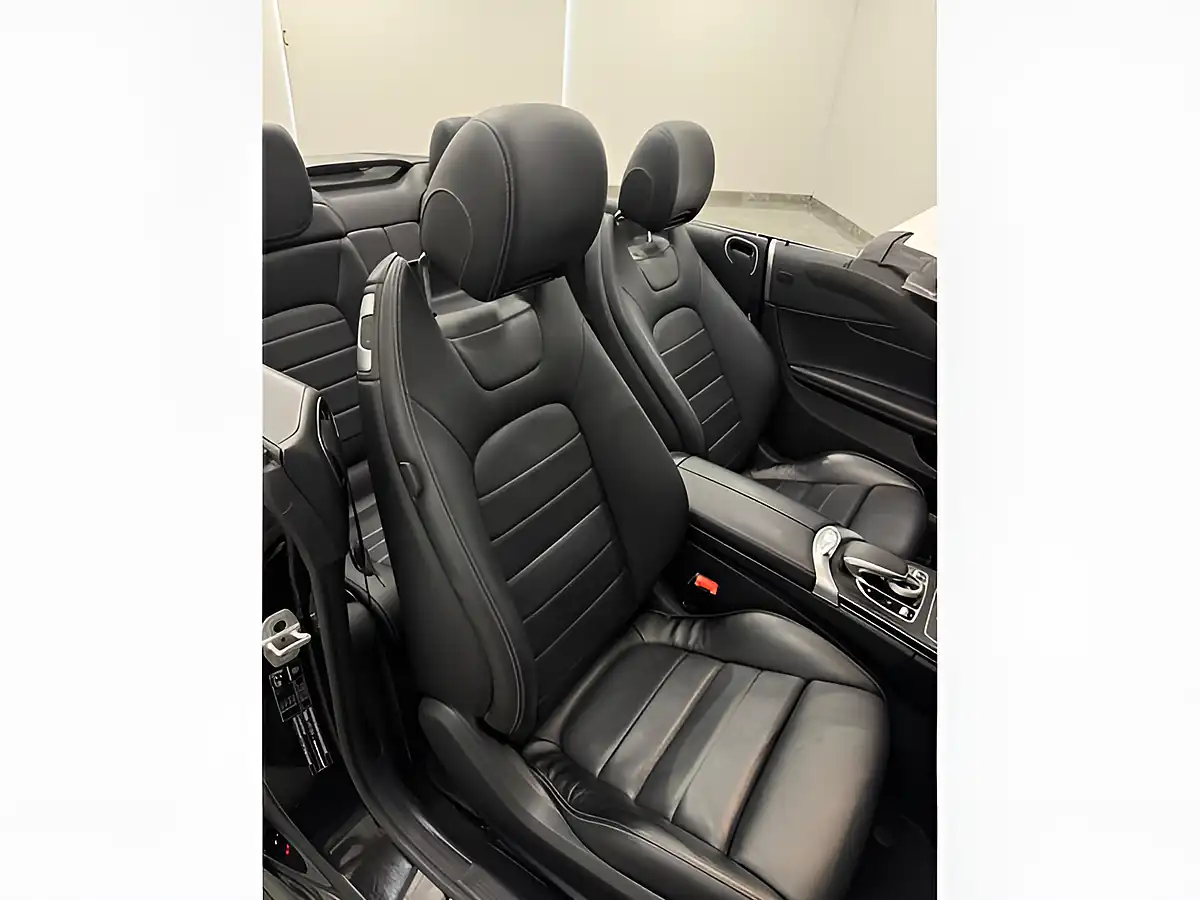 Used 2017 Mercedes-Benz C Class AMG Line Cabriolet Black - Interior and Exterior details 10