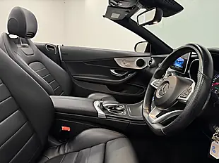 Used 2017 Mercedes-Benz C Class AMG Line Cabriolet Black - Interior and Exterior details 12