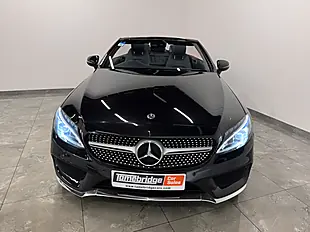 Used 2017 Mercedes-Benz C Class AMG Line Cabriolet Black - Interior and Exterior details 3