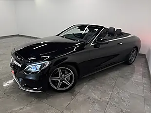 Used 2017 Mercedes-Benz C Class AMG Line Cabriolet Black - Interior and Exterior details 4
