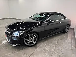 Used 2017 Mercedes-Benz C Class AMG Line Cabriolet Black - Interior and Exterior details 5