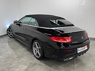 Used 2017 Mercedes-Benz C Class AMG Line Cabriolet Black - Interior and Exterior details 6
