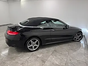 Used 2017 Mercedes-Benz C Class AMG Line Cabriolet Black - Interior and Exterior details 7
