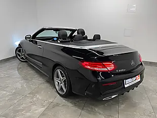 Used 2017 Mercedes-Benz C Class AMG Line Cabriolet Black - Interior and Exterior details 8