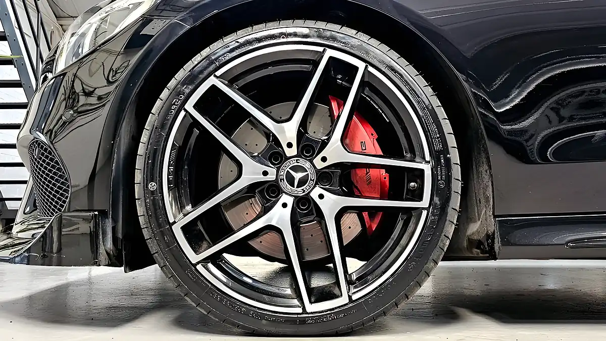 Used 2017 Mercedes-Benz C Class AMG Line Cabriolet Black - Interior and Exterior details 14