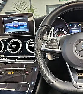 Used 2017 Mercedes-Benz C Class AMG Line Cabriolet Black - Interior and Exterior details 17