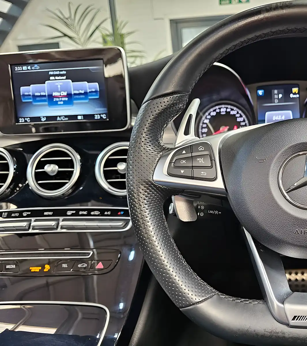 Used 2017 Mercedes-Benz C Class AMG Line Cabriolet Black - Interior and Exterior details 17