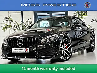Used 2017 Mercedes-Benz C Class AMG Line Cabriolet Black - Interior and Exterior details 3