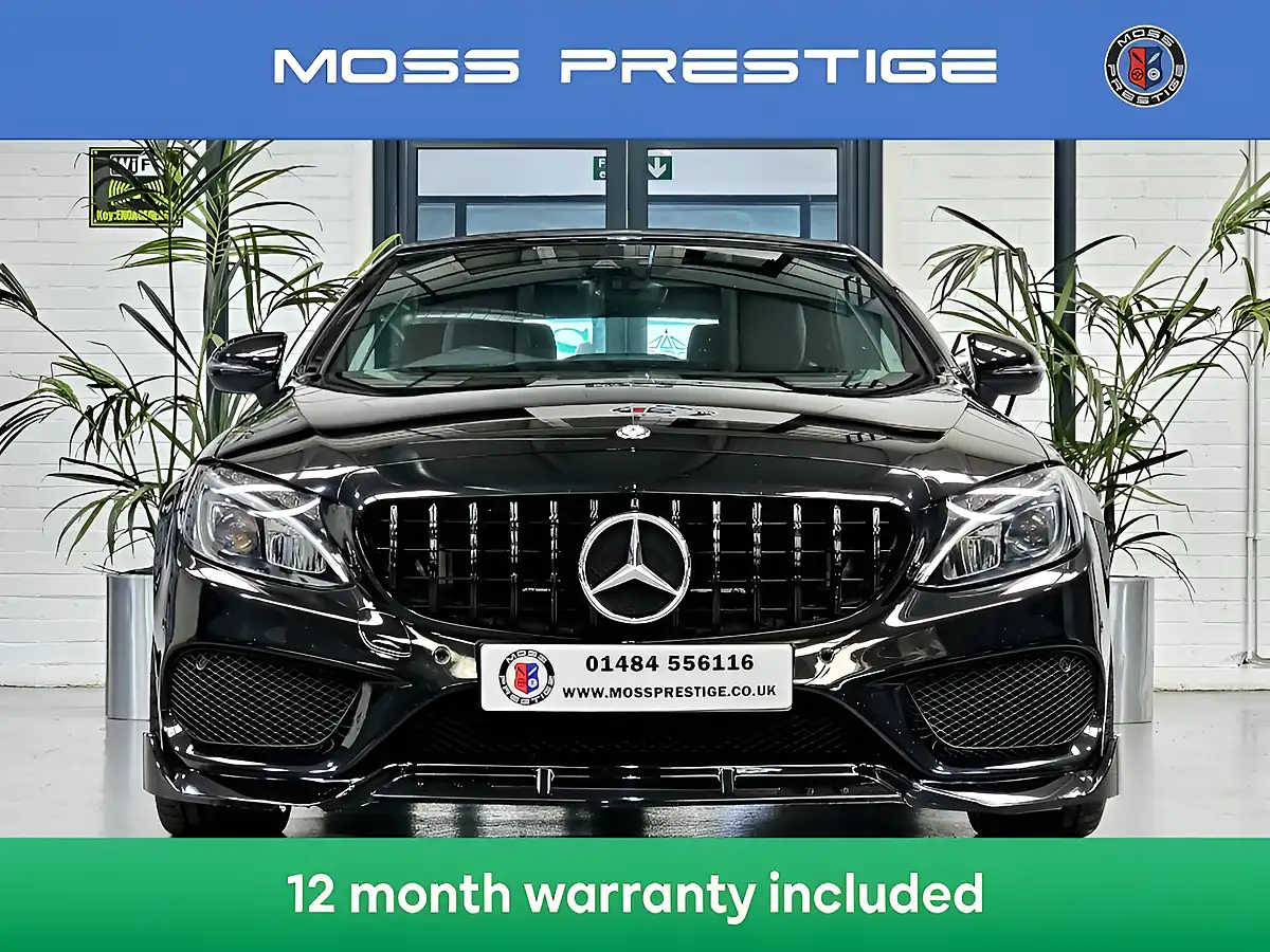 Used 2017 Mercedes-Benz C Class AMG Line Cabriolet Black - Interior and Exterior details 4