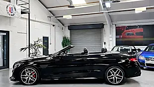 Used 2017 Mercedes-Benz C Class AMG Line Cabriolet Black - Interior and Exterior details 6