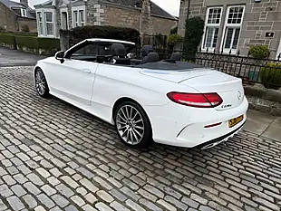 Used 2017 Mercedes-Benz C Class AMG Line Cabriolet Polar White - Interior and Exterior details 16