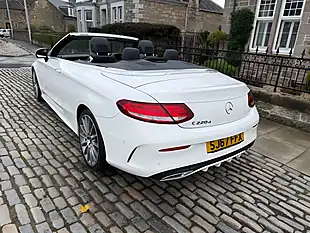Used 2017 Mercedes-Benz C Class AMG Line Cabriolet Polar White - Interior and Exterior details 18