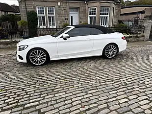 Used 2017 Mercedes-Benz C Class AMG Line Cabriolet Polar White - Interior and Exterior details 19