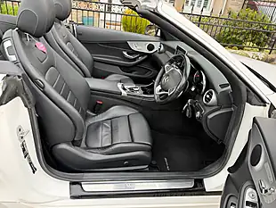 Used 2017 Mercedes-Benz C Class AMG Line Cabriolet Polar White - Interior and Exterior details 2