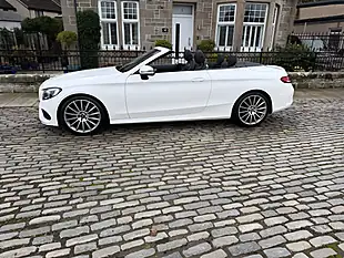 Used 2017 Mercedes-Benz C Class AMG Line Cabriolet Polar White - Interior and Exterior details 5