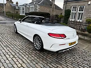 Used 2017 Mercedes-Benz C Class AMG Line Cabriolet Polar White - Interior and Exterior details 7