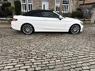 Used 2017 Mercedes-Benz C Class AMG Line Cabriolet Polar White - Interior and Exterior details 8
