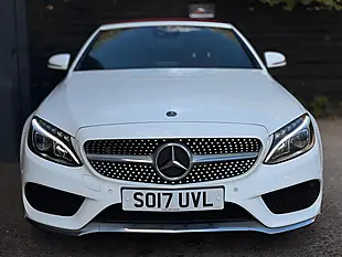 Used 2017 Mercedes-Benz C Class AMG Line Cabriolet White - Interior and Exterior details 3