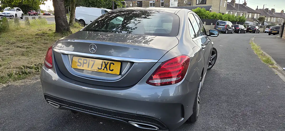 Used 2017 Mercedes-Benz C Class AMG Line Grey - Interior and Exterior details 11
