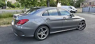 Used 2017 Mercedes-Benz C Class AMG Line Grey - Interior and Exterior details 13
