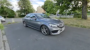 Used 2017 Mercedes-Benz C Class AMG Line Grey - Interior and Exterior details 18