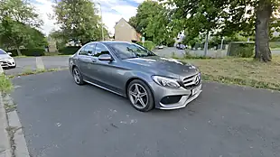 Used 2017 Mercedes-Benz C Class AMG Line Grey - Interior and Exterior details 19