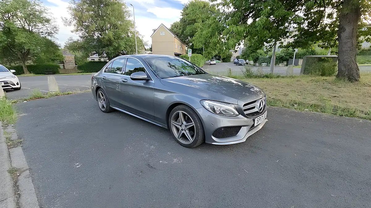 Used 2017 Mercedes-Benz C Class AMG Line Grey - Interior and Exterior details 19