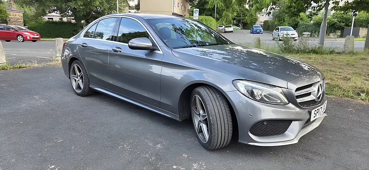 Used 2017 Mercedes-Benz C Class AMG Line Grey - Interior and Exterior details 2