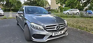 Used 2017 Mercedes-Benz C Class AMG Line Grey - Interior and Exterior details 3