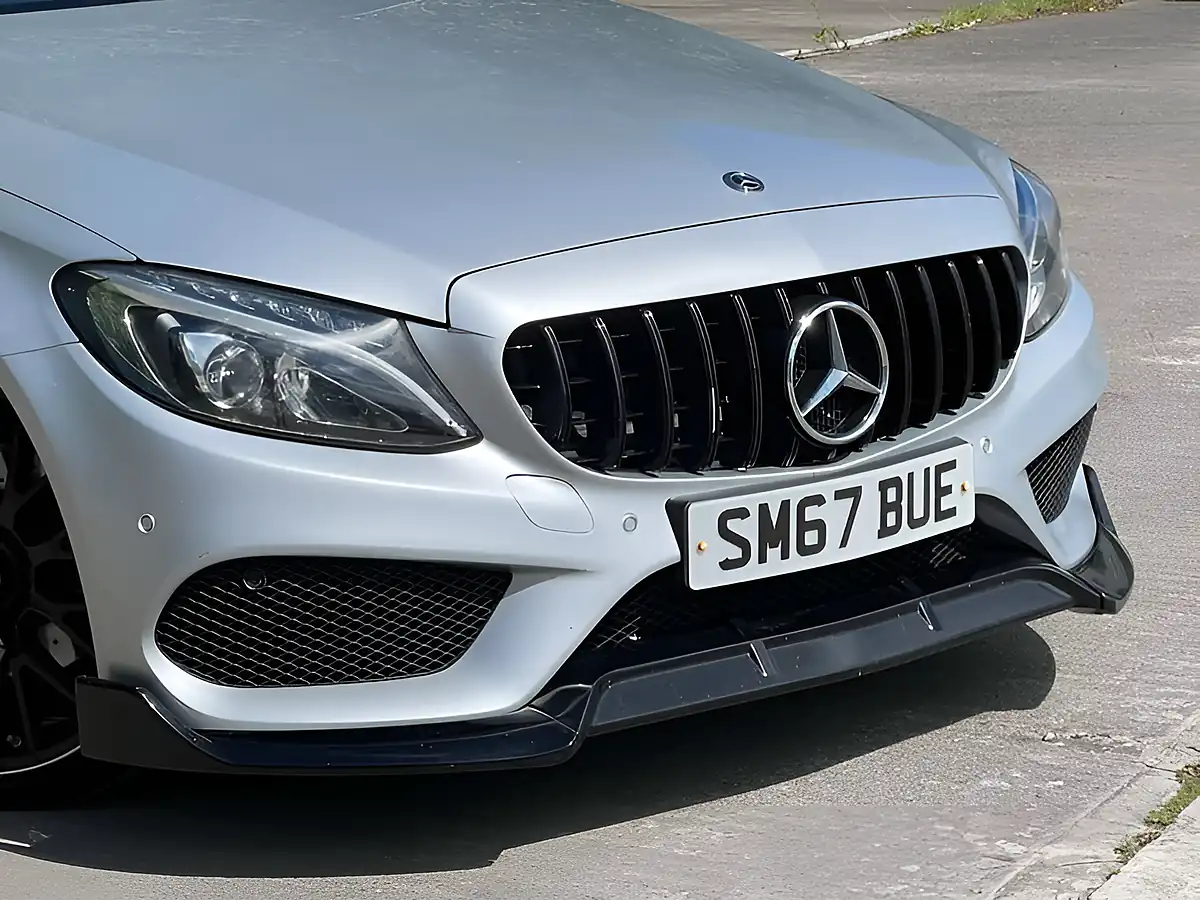 Used 2017 Mercedes-Benz C Class AMG Line Iridium Silver - Interior and Exterior details 14