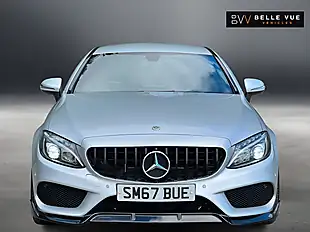 Used 2017 Mercedes-Benz C Class AMG Line Iridium Silver - Interior and Exterior details 8