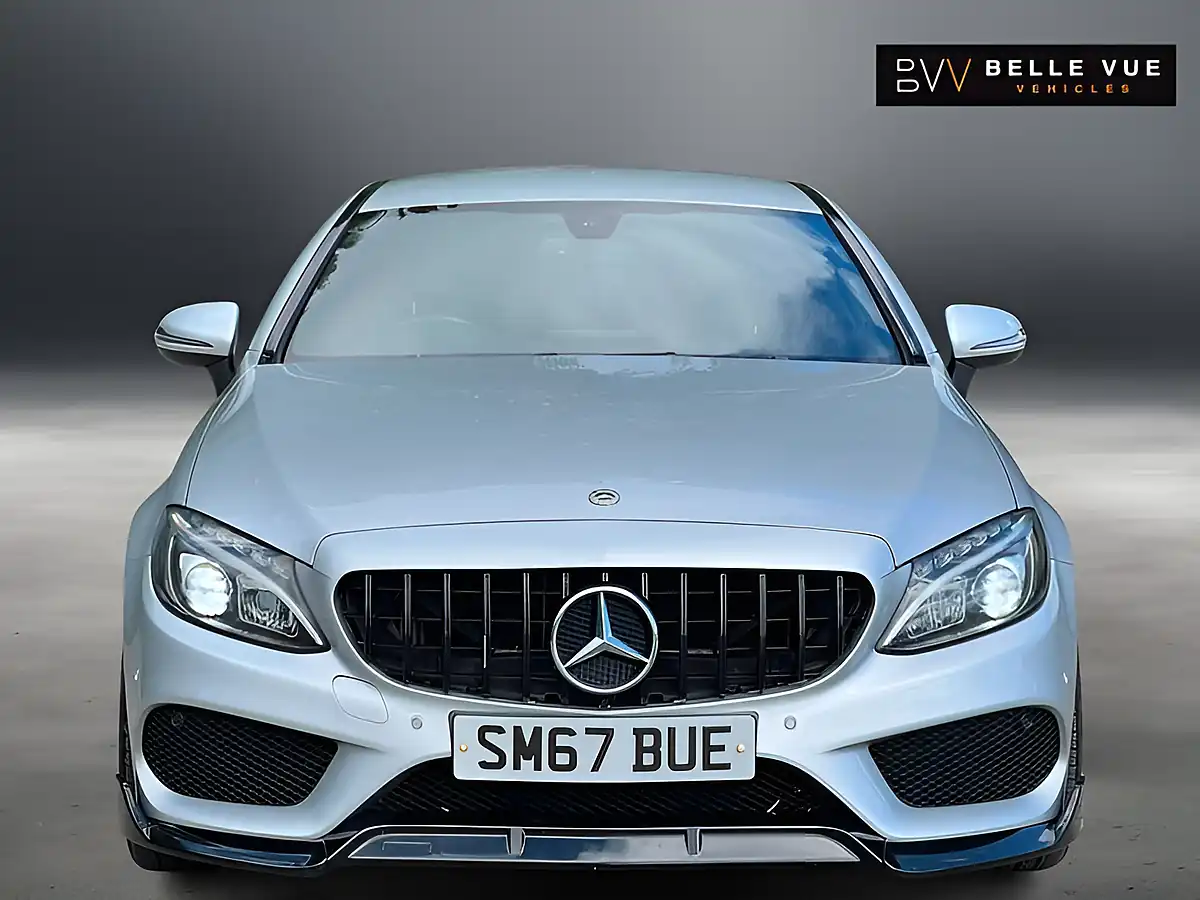 Used 2017 Mercedes-Benz C Class AMG Line Iridium Silver - Interior and Exterior details 8